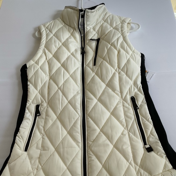Calvin Klein Jackets & Blazers - Calvin Klein vest size S, new with tag, cream and black.